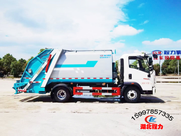 重汽豪沃压缩式垃圾车(8方) 重汽豪沃压缩式垃圾车(8方)
